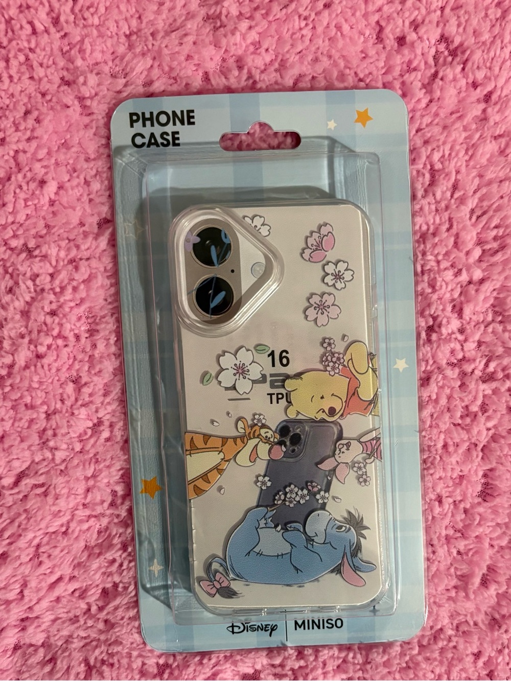 Disney X MINISO Winnie The Pooh & Friends iPhone 16 case 🧡💛🩷